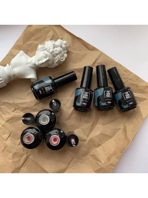 TopShopNails Камуфлирующая база Quick 10, 15мл, 15 мл, фото 5