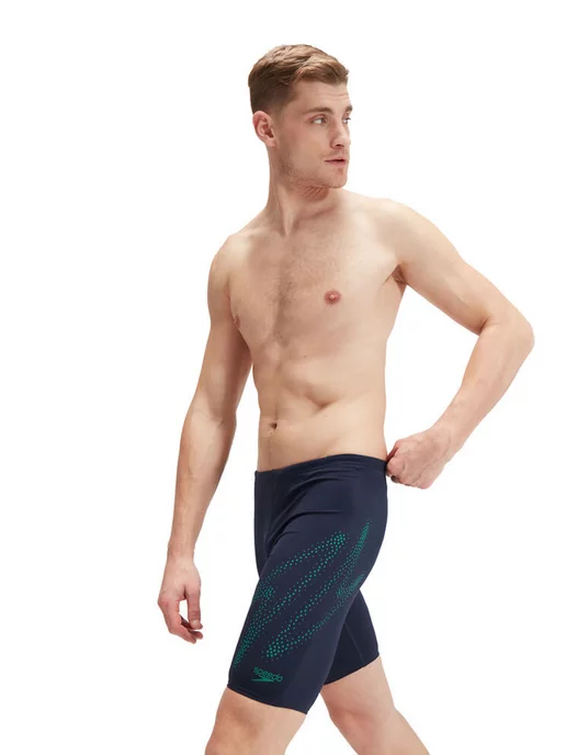 Speedo джаммеры мужские для плавания MENS HYPERBOOM JAMMER, синий
