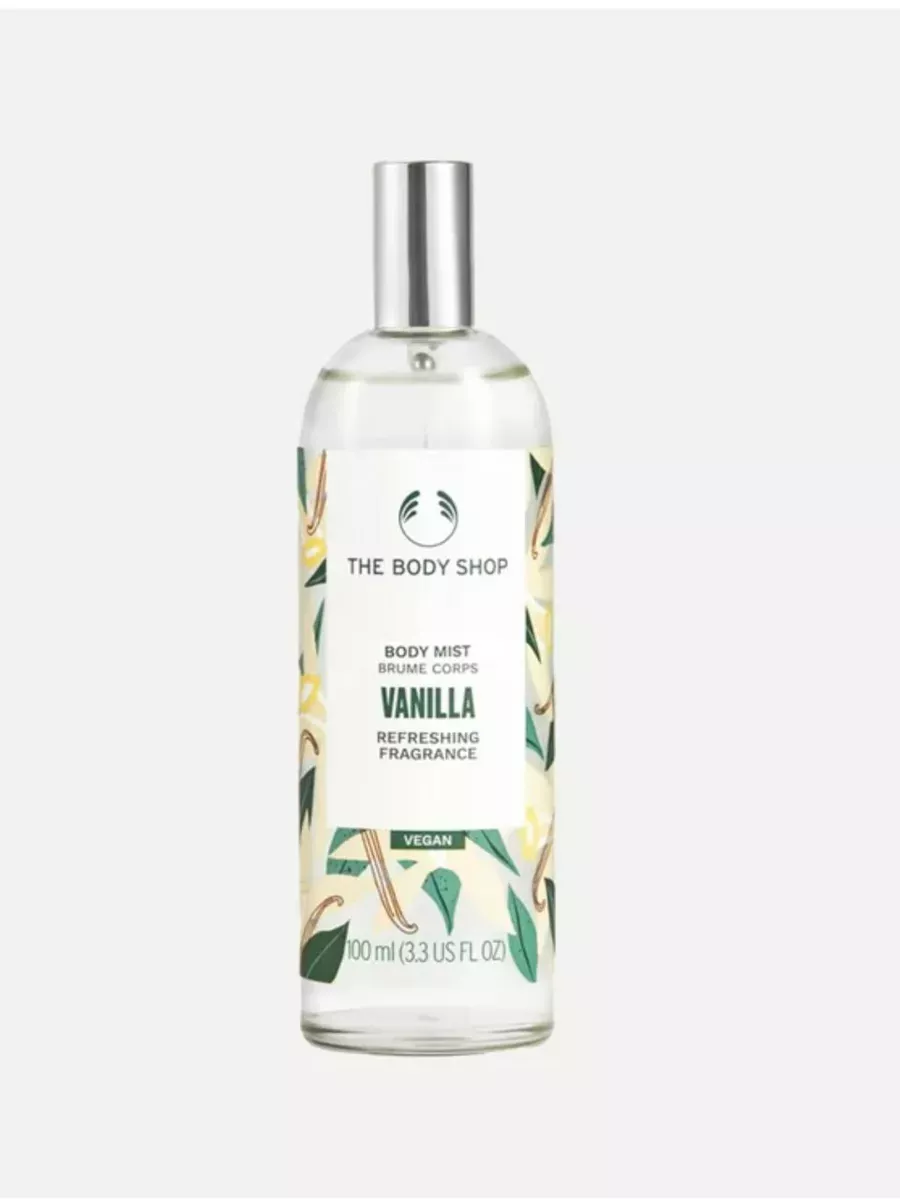 Спрей для тела Body mist vanilla The Body Shop 201100266 купить за 1 736 ₽  в интернет-магазине Wildberries