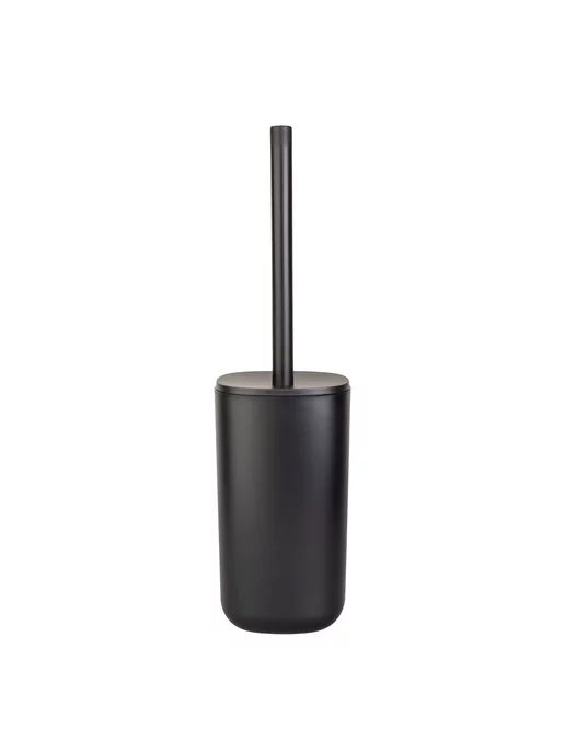 WildTorg Ершик для унитаза напольный с подставкой, черный, фото 7