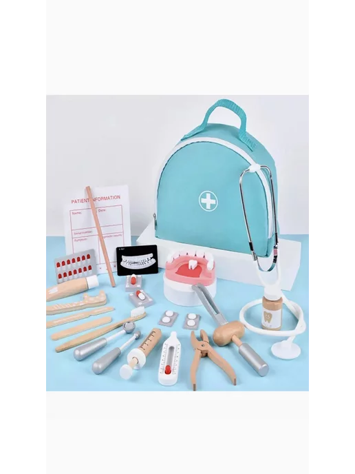 Aiziya_shop Игровой набор врача стоматолога, вариант