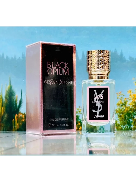 Парфюмерная вода Black Opium YSL for women стойкая 30 мл, 30 мл, фото 7