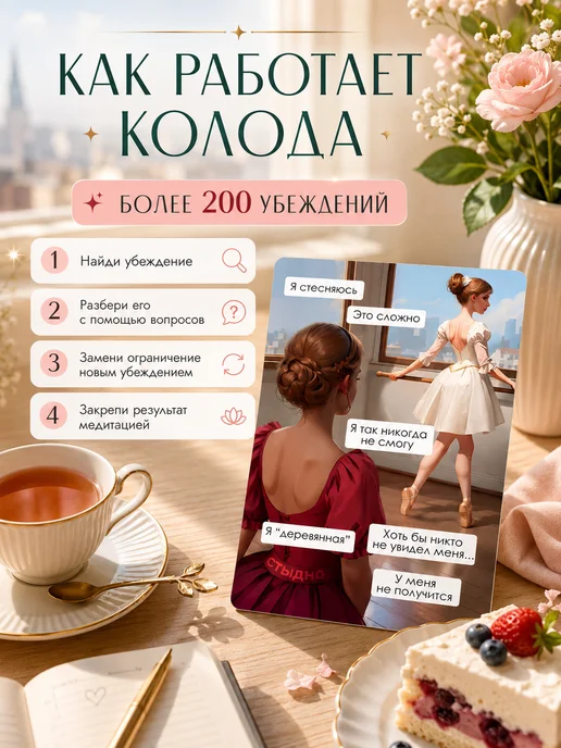 EZOTERIUM Метафорические карты МАК проработка негативные убеждения, 50 шт, фото 7