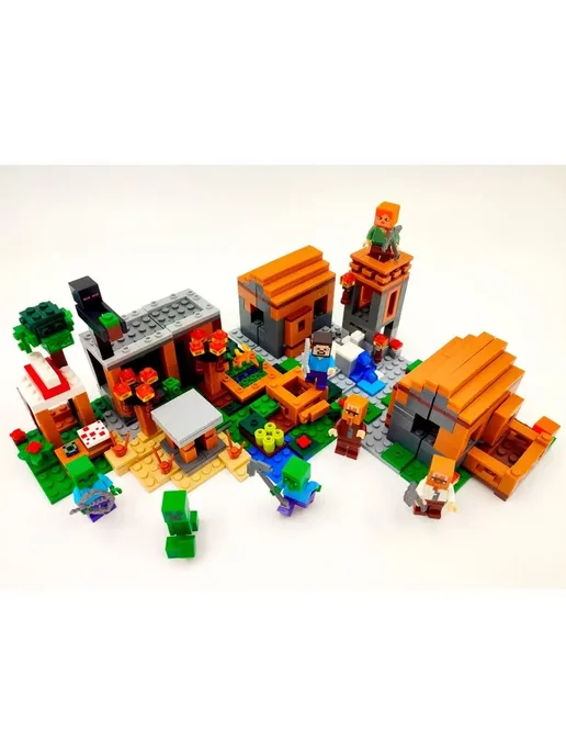 Cyber Toy Конструктор деревня жителей, коричневый, фото 5