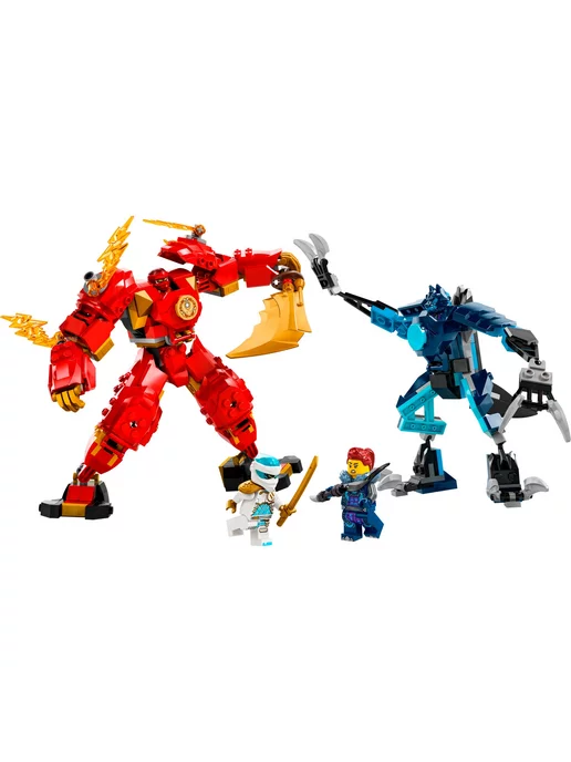 LEGO Ninjago Робот огненной стихии Кая 71808, красный, фото 2