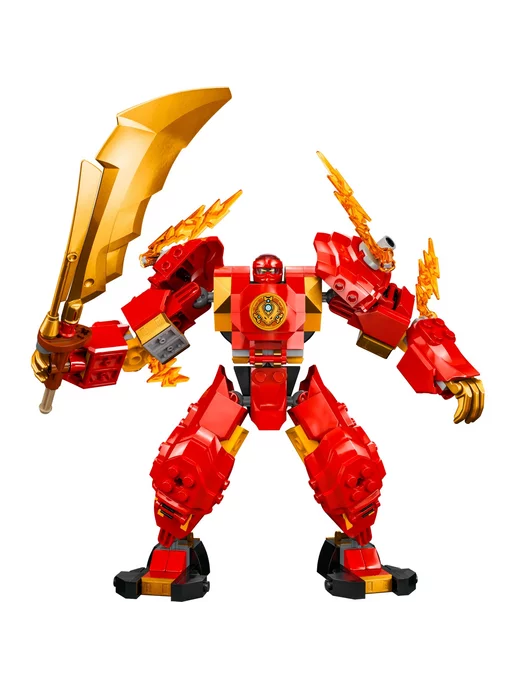 LEGO Ninjago Робот огненной стихии Кая 71808, красный, фото 5