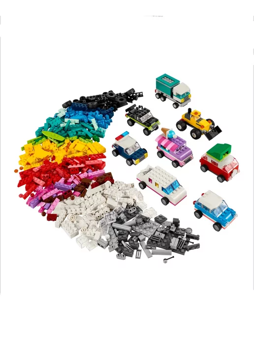 LEGO Classic Креативные автомобили 11036, синий, фото 2
