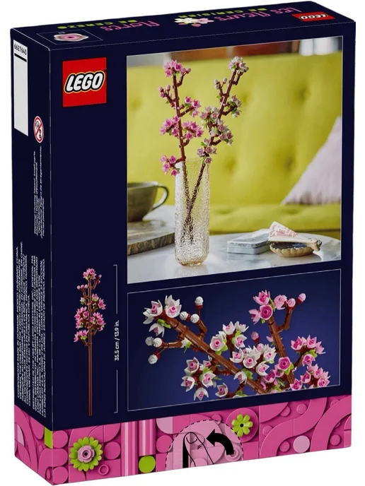 LEGO Конструктор Botanicals 40725 Цветущая вишня, розовый, фото 2