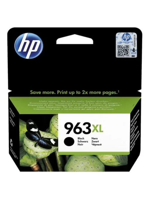 HP 963XL (3JA30AE) Оригинальный картридж, черный, черный, фото 3