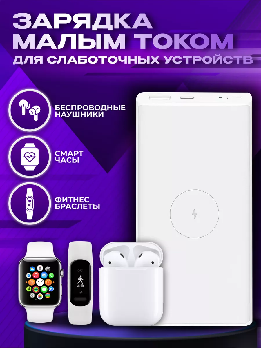 Повербанк 10000 с быстрой зарядкой для телефона портативный Xiaomi  201325761 купить за 1 324 ₽ в интернет-магазине Wildberries