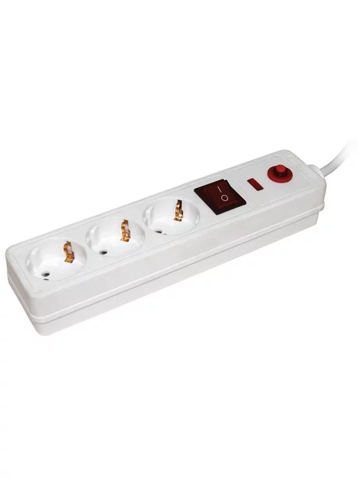 Iek Сетевой фильтр СФ-03К-выкл. 3 места 2P+PE 1,5м 3х1мм2, 3x1 мм, 1,5 м, фото 6