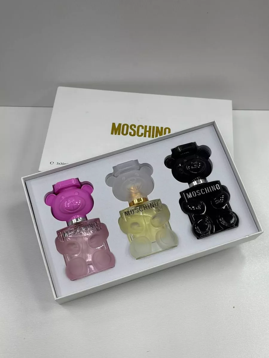 Набор духов Moschino Bubble gum 3х30мл Москино набор