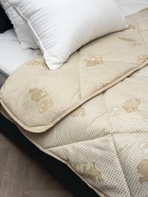 LUCY Одеяло двуспальное верблюжья шерсть 450 гр, 450 г, фото 2