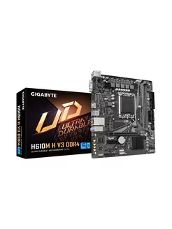 Материнская плата H610M H V3 DDR4 Gigabyte 201424624 купить за 7 484 ₽ в интернет-магазине Wildberries