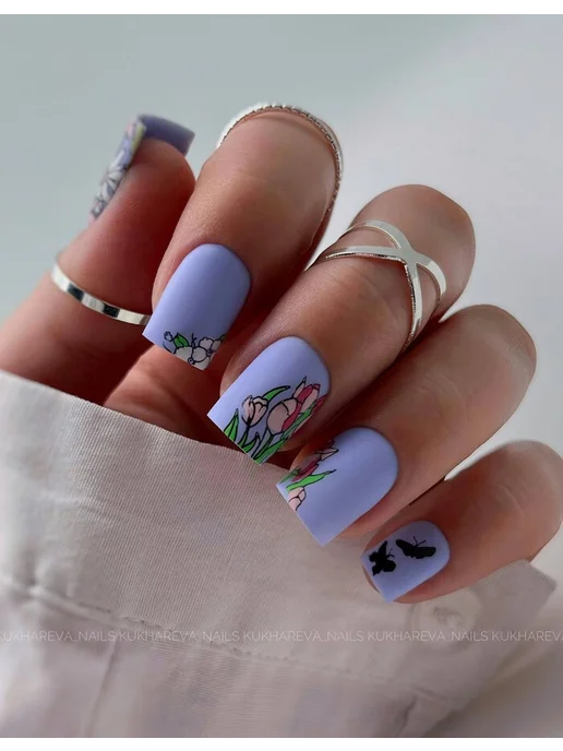 Swanky Stamping Набор лаков для стемпинга Universal set 10 в 1, голубой, фото 2
