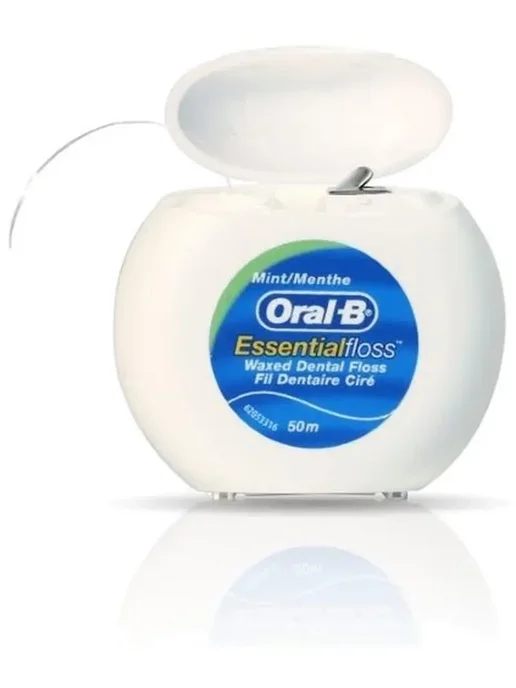 Oral-B Зубная нить вощеная мятная 50 м, вариант, фото 5