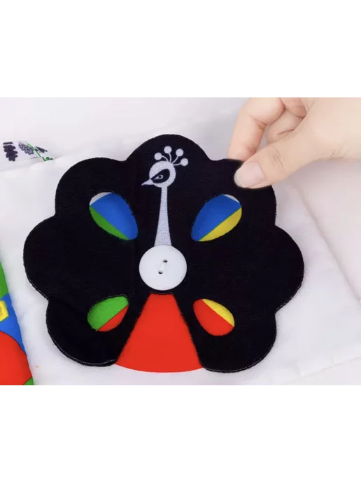Surik Toys Мягкая книжка игрушка для малышей, вариант, фото 8