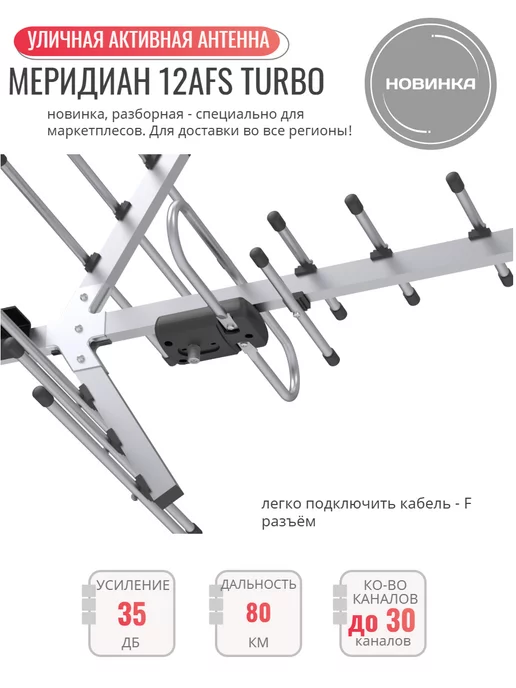 Locus Меридиан-12AFS Turbo (L025.12DST) цифровая антенна, L025.12DST цифровая, фото 3