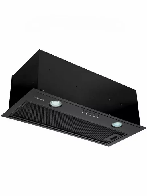 Konigin Вытяжка кухонная 60 см Flatbox Full Black 60