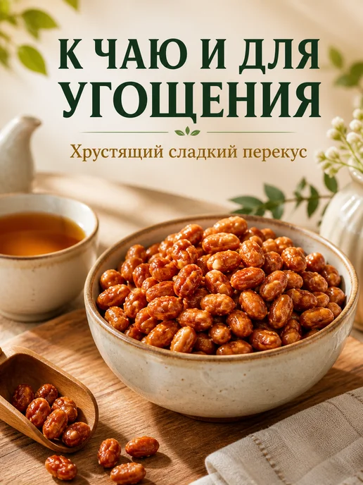 Meva Hona Арахис в жженом сахаре 1 кг, 1 кг, фото 2