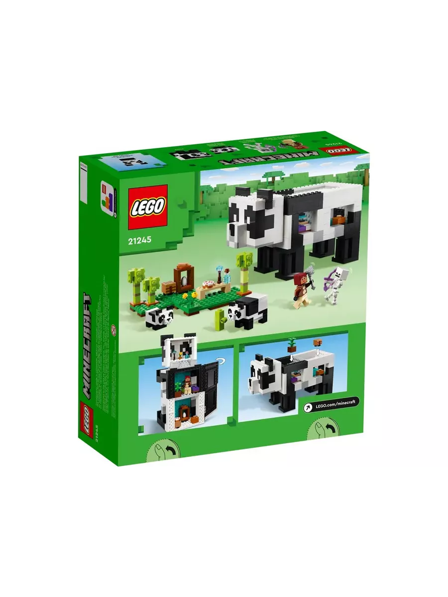 Minecraft 21245 Дом Панды Lego. 201552658 купить в интернет-магазине  Wildberries