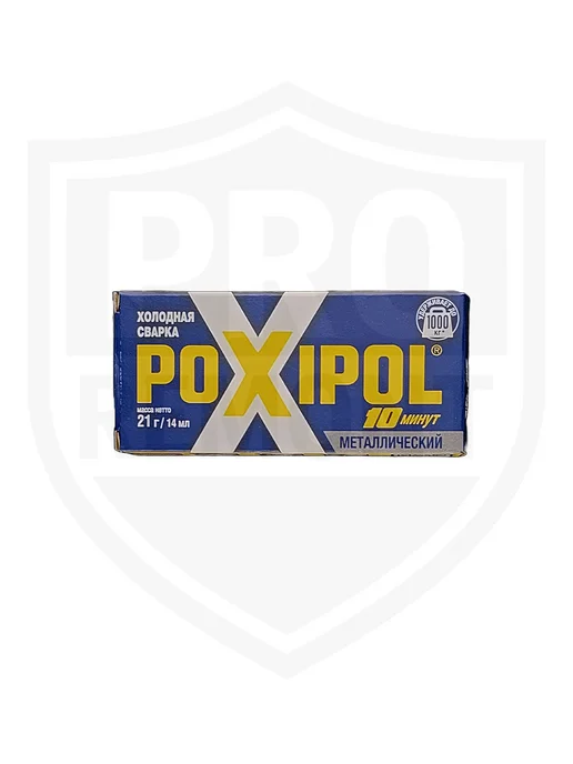 Poxipol Холодная сварка Поксипол двухкомпонентная, 14 мл, 14 мл, фото 6