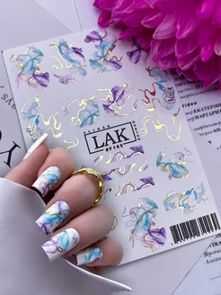 Наклейки для ногтей слайдеры мрамор LAK_NAILS 201689367 купить за 145 ₽ в интернет-магазине Wildberries