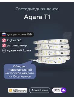 Адресная светодиодная лента LED Strip T1 RLS-K01D aqara 201771232 купить за 6 291 ₽ в интернет-магазине Wildberries