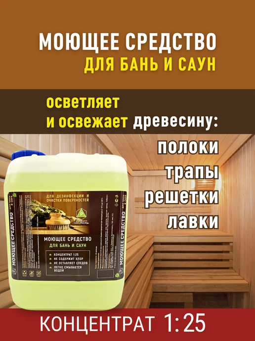 РЕКОРД Средство для бани моющее 5 литров, вариант, фото 4
