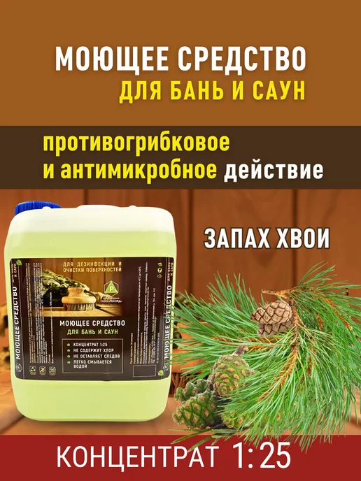 РЕКОРД Средство для бани моющее 5 литров, вариант, фото 6