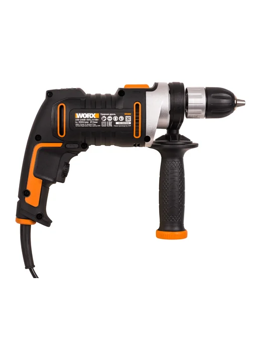 worx Дрель-ударная WX328, 800Вт, кейс, 800 Вт, фото 6