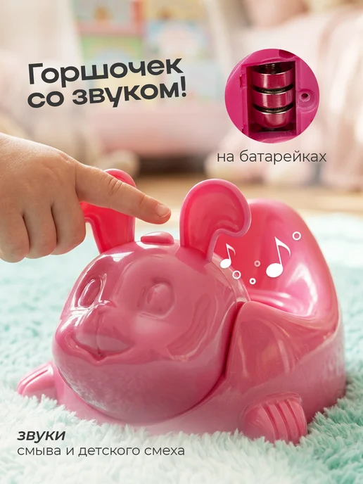 BESTLIKE Кукла пупс детская с аксессуарами 25 см, серый, фото 2