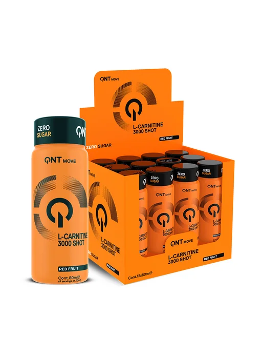 QNT L-Carnitine Shot для жиросжигания веса и энергии 12x80, 12x80, фото 5
