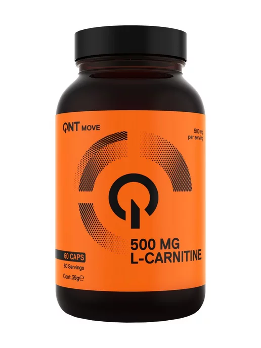 QNT Карнитин жиросжигатель L-CARNITINE (60 капс.) 500 мг, вариант, фото 2