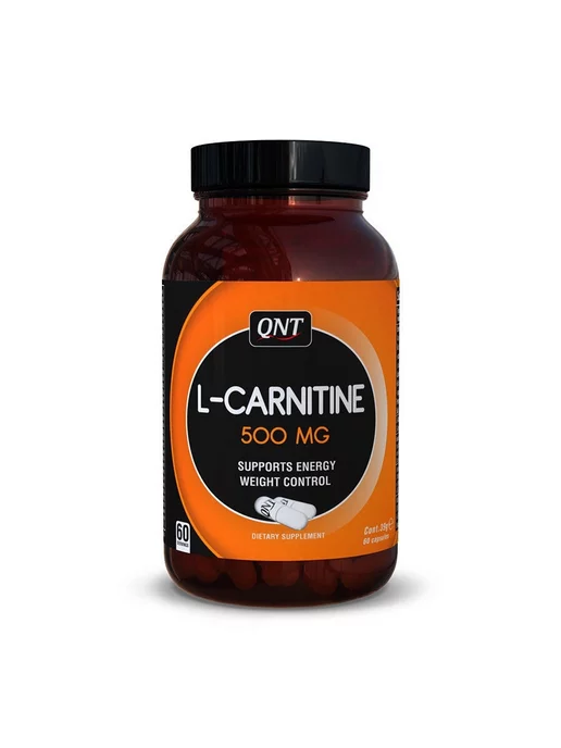 QNT Карнитин жиросжигатель L-CARNITINE (60 капс.) 500 мг, вариант, фото 3