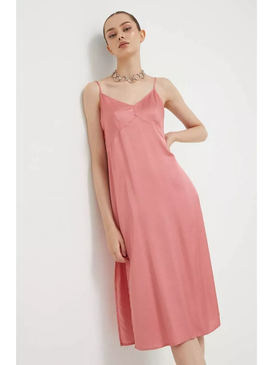 Платье SATIN CAMI MIDI...