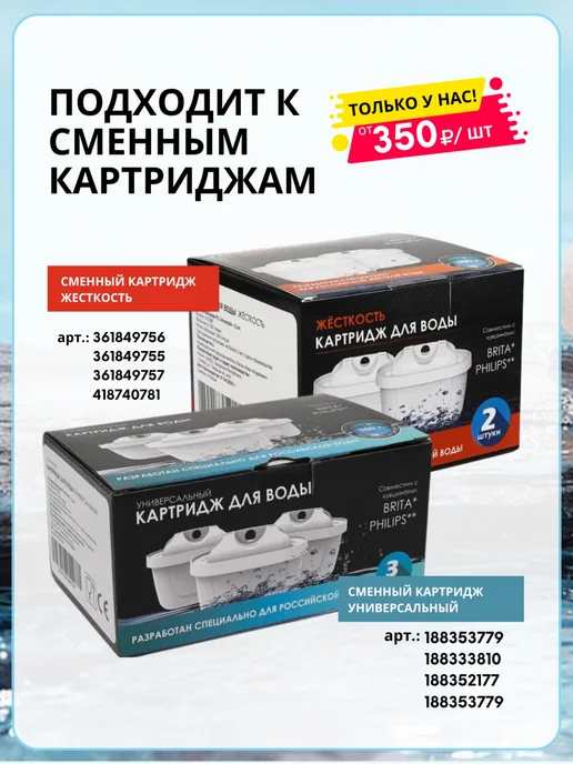 Brita Фильтр для воды кувшин Style 2,4 л, картридж Maxtra, 3,5 л, фото 5