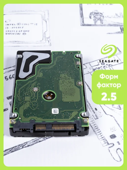 seagate 2.5" жесткий диск EXOS 600Gb ST600MM0006, 600 ГБ, фото 3