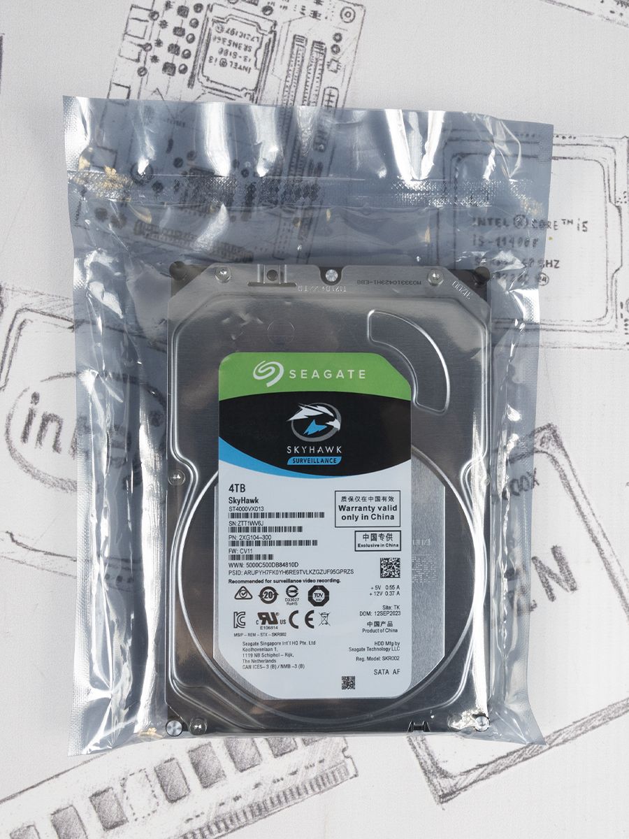 Seagate skyhawk st4000vx013. Жесткий диск Seagate Skyhawk 4 ТБ (st4000vx013). St4000vx013.