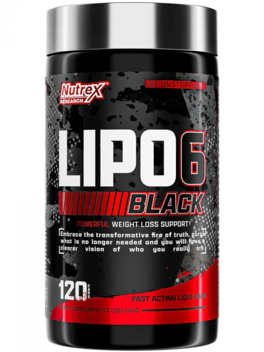 Lipo 6 Black жиросжигание и контроль аппетита 120 капсул