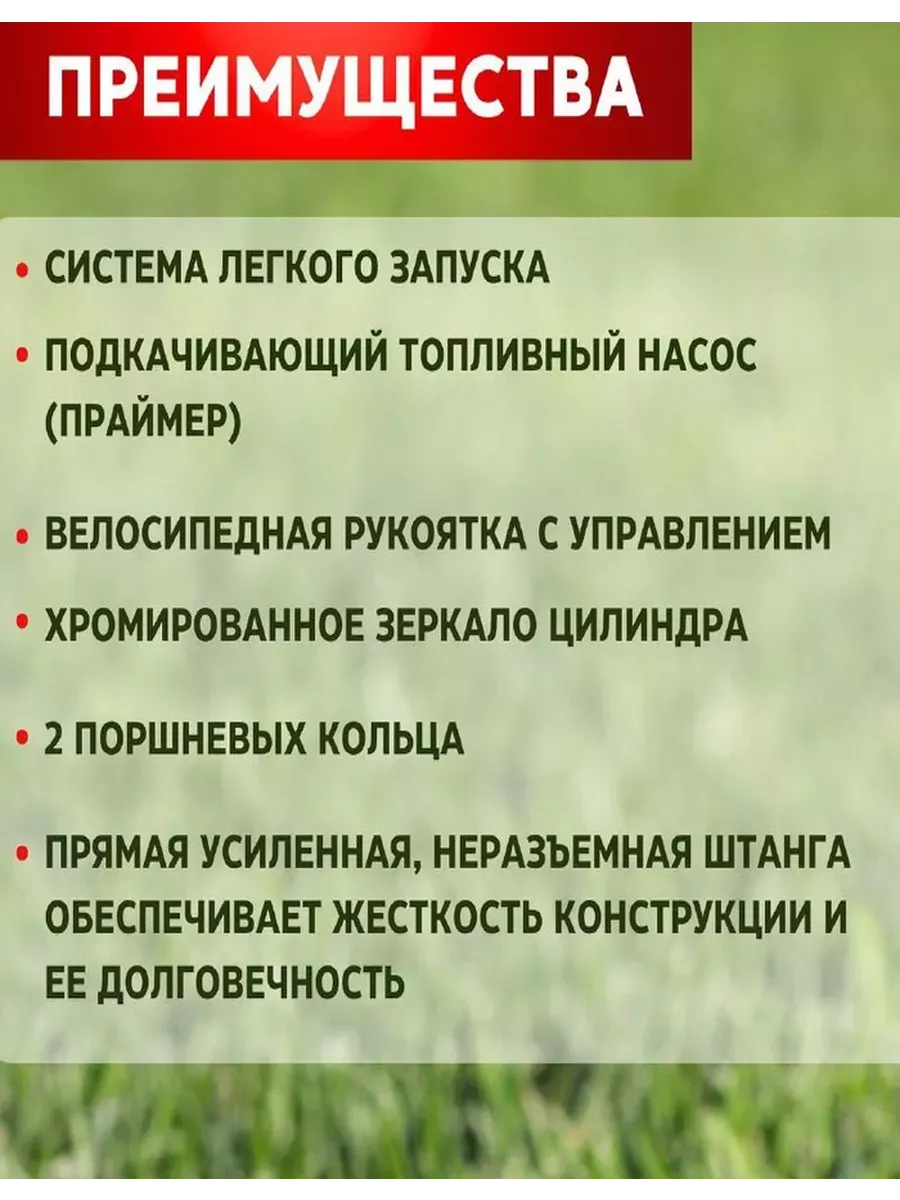 Триммер бензиновый садовый Могилев КМ-5500 ProCraft 202284846 купить в  интернет-магазине Wildberries