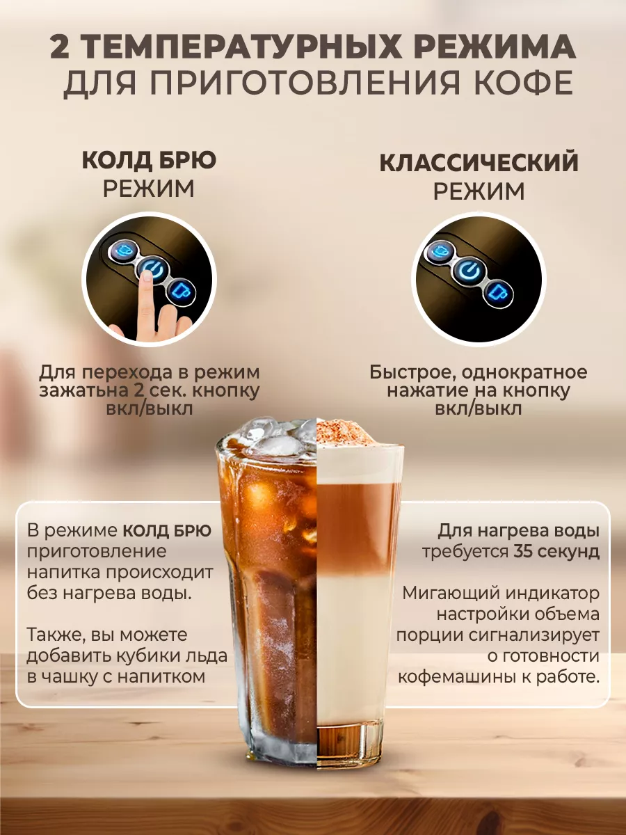 Капсульная рожковая кофемашина H9A Hibrew 202287772 купить за 7 744 ₽ в  интернет-магазине Wildberries