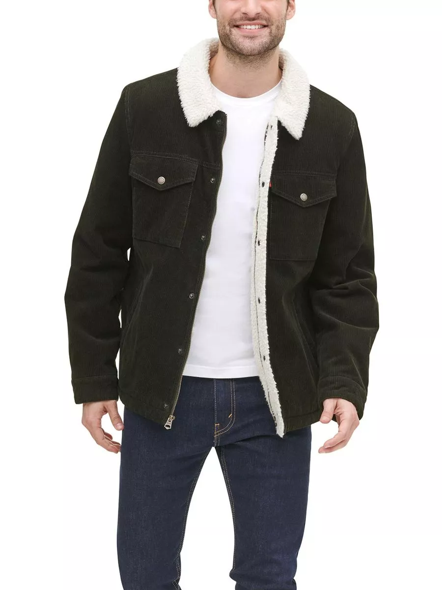 Corduroy sherpa jacket levis online