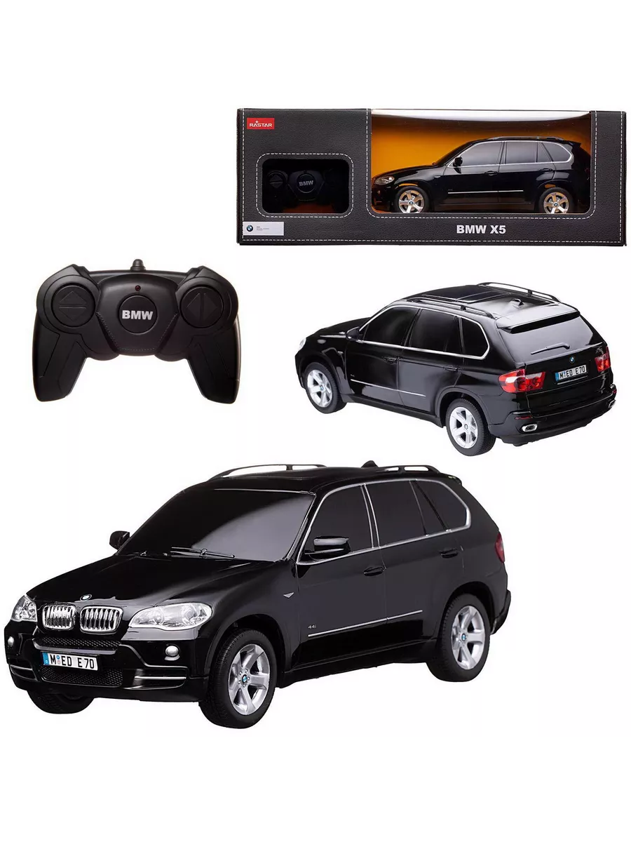 Машина р/у 1:18 BMW X5, цвет чёрный 2.4G RASTAR 202395368 купить в  интернет-магазине Wildberries