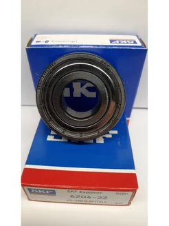 Подшипник 6204 2Z - 1 шт. 20х47х14 мм skf 202406708 купить за 352 ₽ в интернет-магазине Wildberries