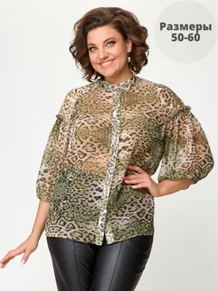 Блузка нарядная большие размеры ANASTASIA MAK 202409126 купить за 1 528 ₽ в интернет-магазине Wildberries