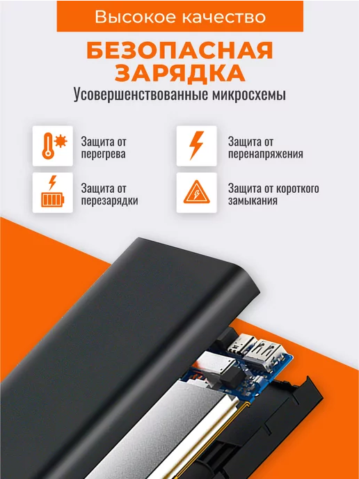 Xiaomi Внешний аккумулятор Повербанк с беспроводной зарядкой, черный, фото 5