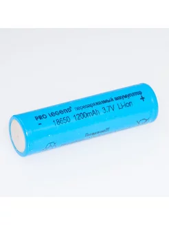 Аккумулятор Li 18650, 1200 mAh, 3,7V, без защ. Pro Legend 202445782 купить за 176 ₽ в интернет-магазине Wildberries