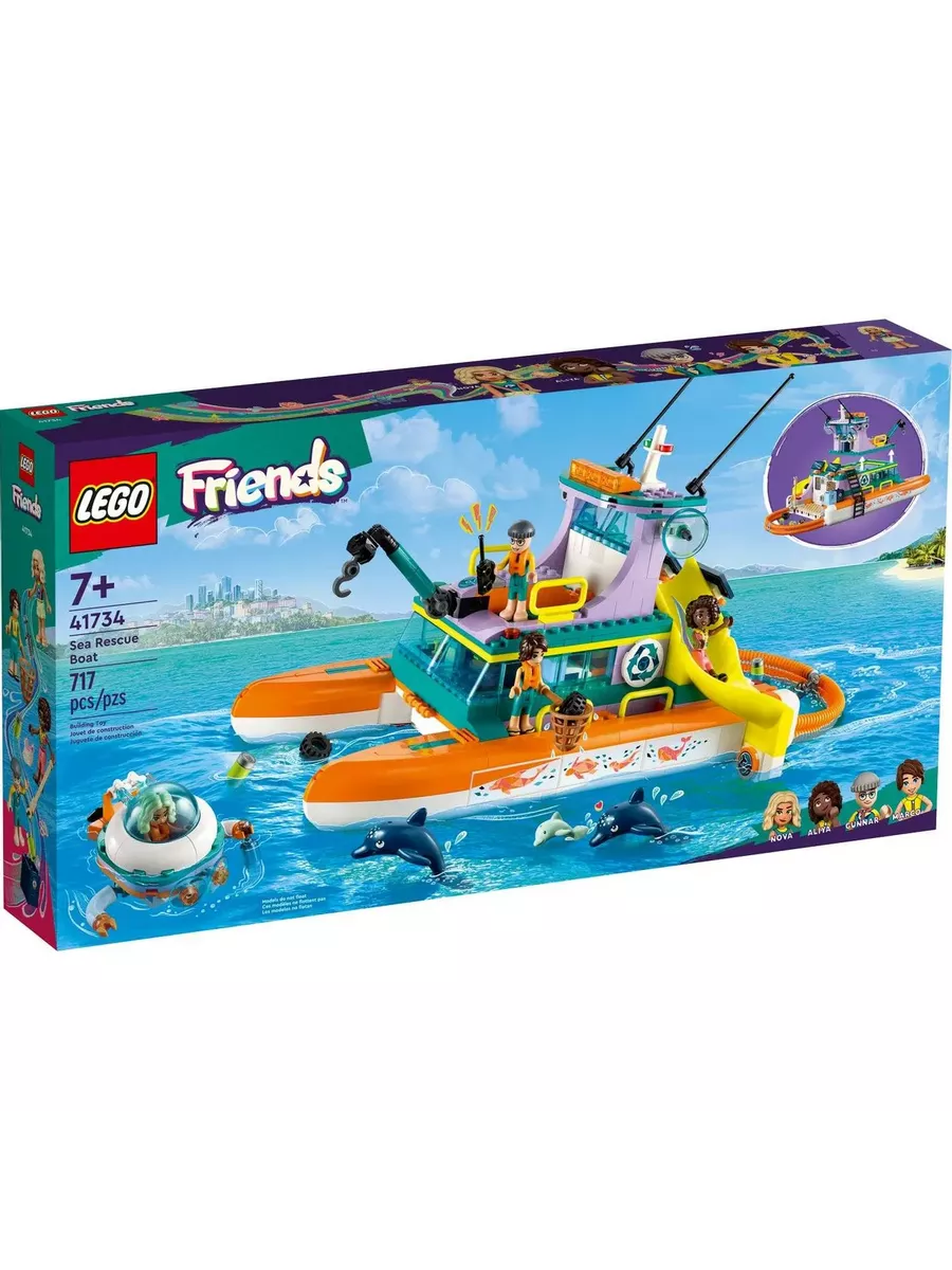 Friends Sea Rescue Boat 41734 LEGO 202515930 12 997 Wildberries