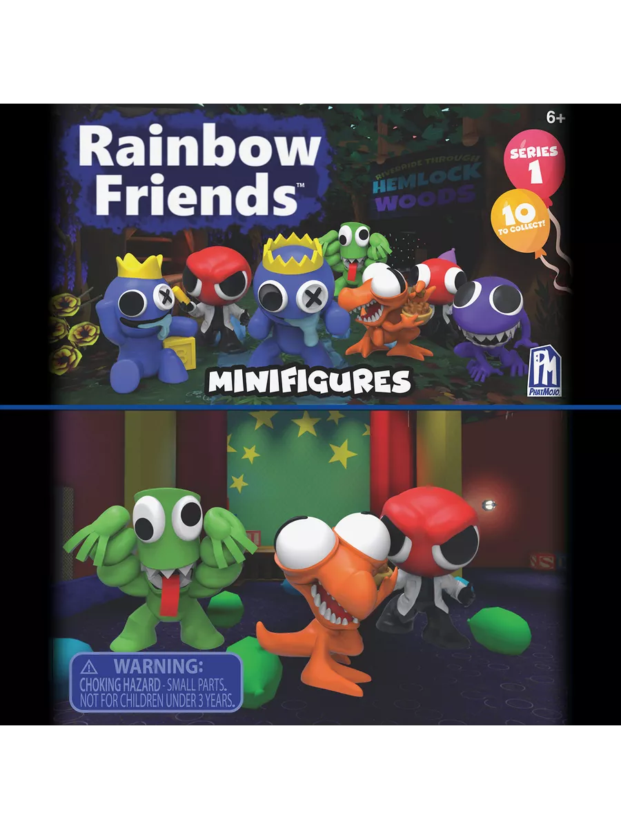 РЭЙНБОУ ФРЭНДС. Мини-фигурка сюрприз 6 см Rainbow friends 202516269 купить  в интернет-магазине Wildberries